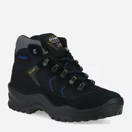 Buty trekkingowe męskie - Letnie buty trekkingowe męskie wysokie wodoodporne Grisport 13610S70GMAN 44 29.3 cm Czarne (5907483400523) - miniaturka - grafika 1