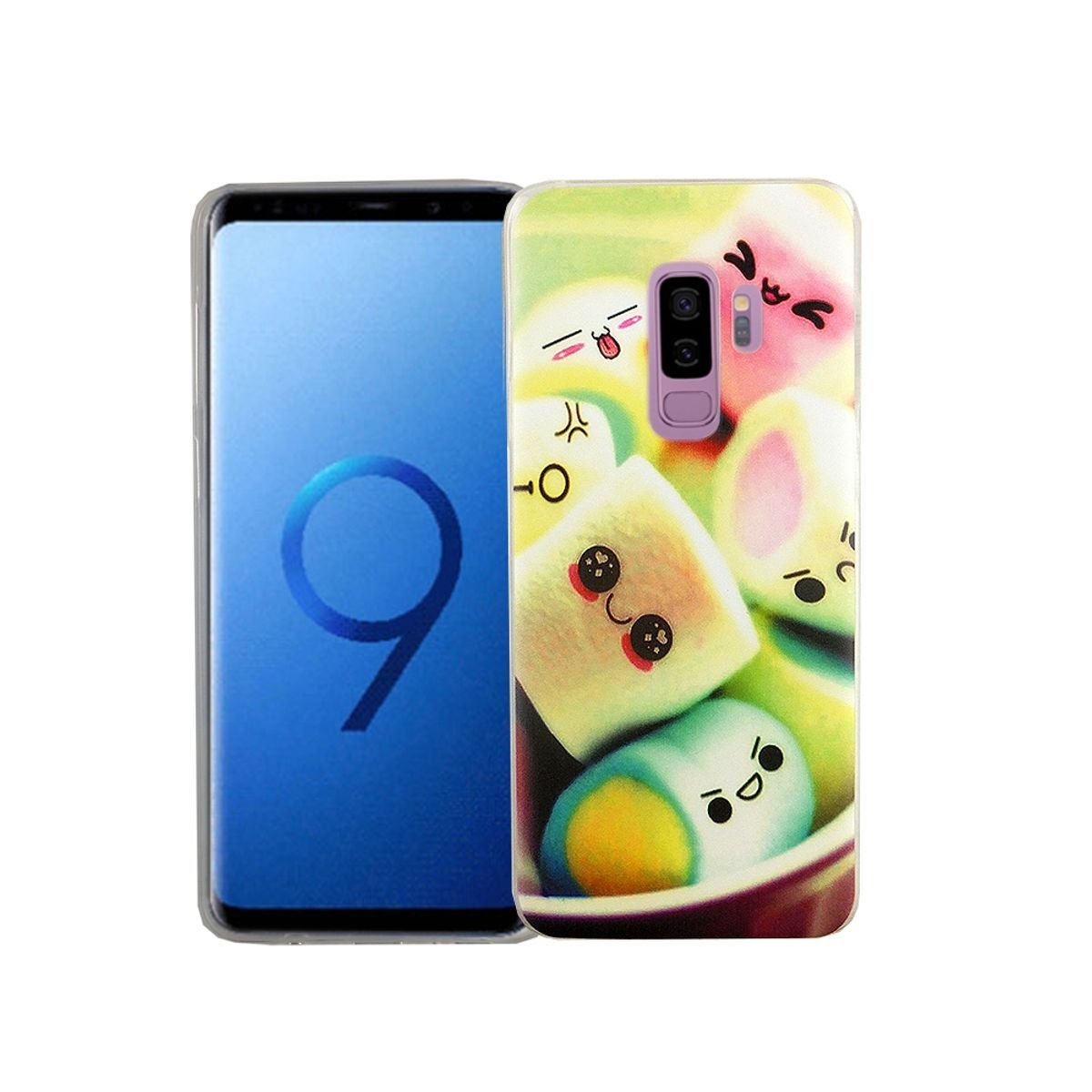 Etui na telefon komórkowy Samsung Galaxy S9+ Marshmallows pokrowiec na smartfona bumper shell case