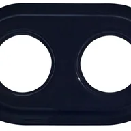 Klawisze i ramki - DPM Ramka podwójna CLA5103 czarny - miniaturka - grafika 1