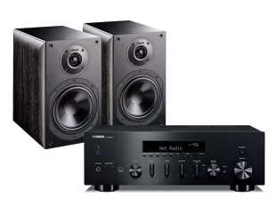 Yamaha R-N600A (czarny) + Nota 260 (czarny) - Zestawy stereo - miniaturka - grafika 1