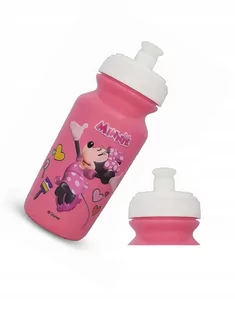 Bidon dziecięcy DISNEY MINNIE 380 ml różowy - Shakery i bidony sportowe - miniaturka - grafika 1