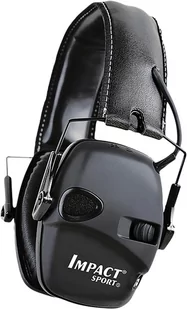 Honeywell Howard Leightv Ochraniacze słuchu Howard leight Impact Sport/Pro, korki/kapsułki ze złączem AUX, czarny 1034490 - Akcesoria BHP - miniaturka - grafika 1