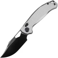 Scyzoryki - Kunwu Django XL Satin DLC ELMAX Titanium Beadblast Diamond Texture rękojeść X707XLT-3 - miniaturka - grafika 1