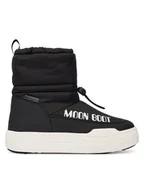 Buty dla dziewczynek - Moon Boot Śniegowce Jr Park Tube Mid Wp 80D3440090 D Czarny - miniaturka - grafika 1