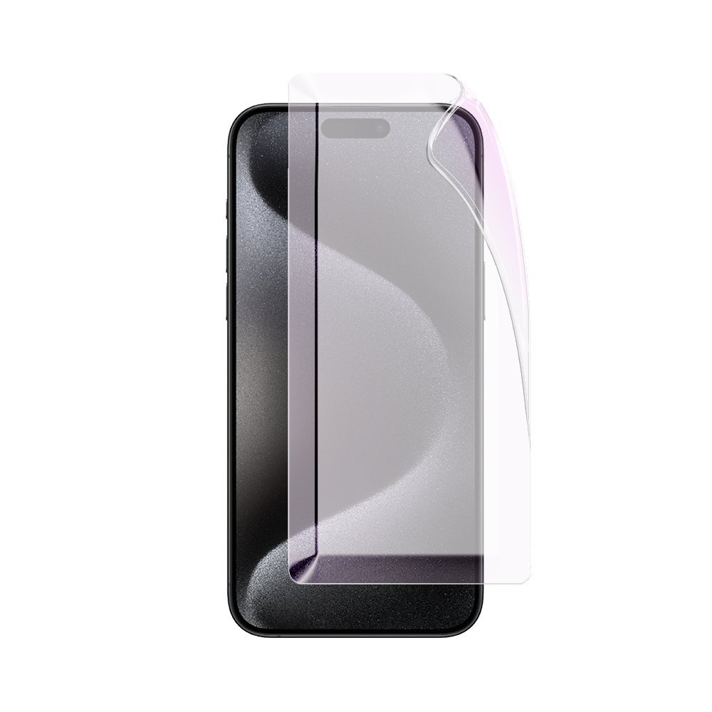 Folia hydrożelowa odporna na pękanie (PRZÓD) do iPhone 15 Pro