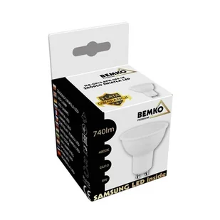 Bemko Żarówka LED SAMSUNG GU10 8W neutralna - Żarówki LED - miniaturka - grafika 1