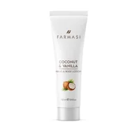 Kremy i maski do rąk - Farmasi Coconut & Vanilla Balsam do ciała i rąk - 100ml - miniaturka - grafika 1