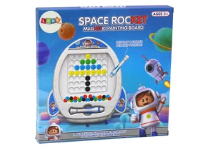Tablica Magnetyczna Rakieta Kosmiczna 7 Wzorów Długopis - Długopisy - miniaturka - grafika 4