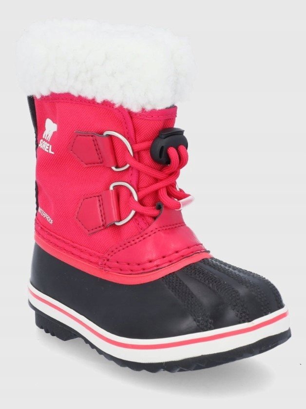 Sorel Śniegowce Dziecięce Ocieplane Różowe 30 Ż2H