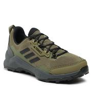 Buty trekkingowe męskie - Trekkingi adidas Terrex AX4 Hiking Shoes HP7390 Zielony - miniaturka - grafika 1