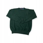 Bluzy męskie - Wciągana szara bluza męska Tommy Hilfiger M - miniaturka - grafika 1