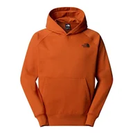 Bluzy męskie - Bluza The North Face Raglan Redbox 0A89F91I01 - pomarańczowa - miniaturka - grafika 1