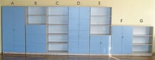 Szafka Góral F - Meble do szkół i przedszkoli - miniaturka - grafika 1