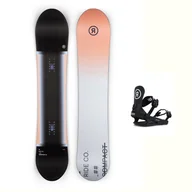 Deski snowboardowe - Zestaw Snowboard Ride Compact 142 cm + wiązania CL-2 - miniaturka - grafika 1