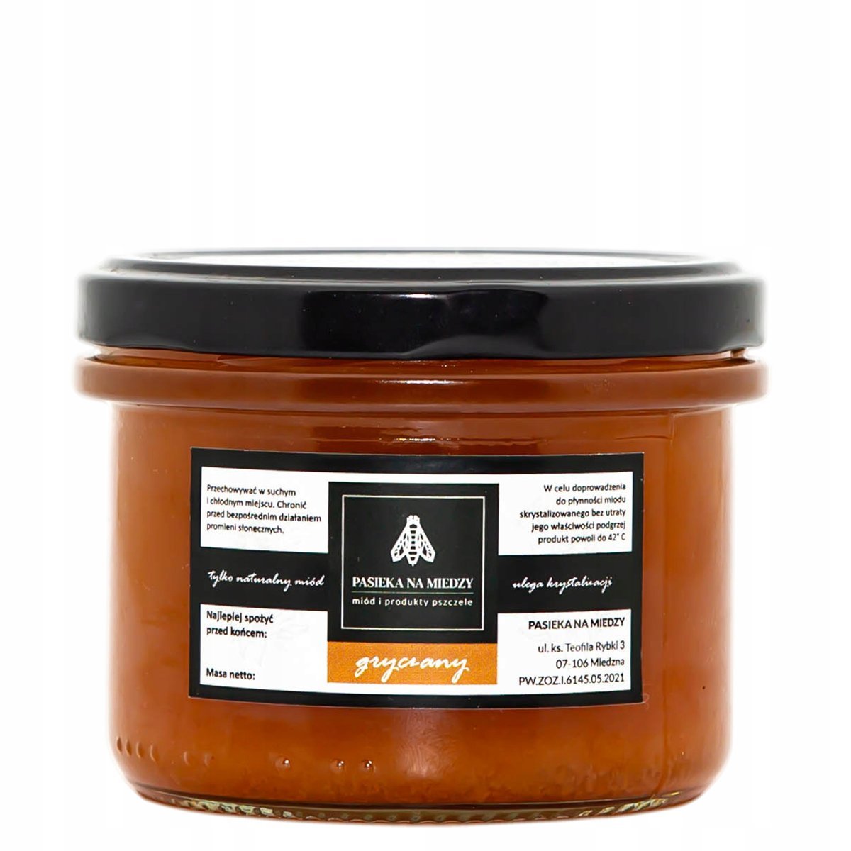 Miód gryczany 300g Naturalny miód Polski produkt