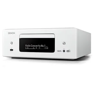 Amplituner Denon CEOL RCDN-12 DAB (biały) - Amplitunery - miniaturka - grafika 1