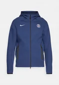Bluzy męskie - NIKE - BLUZA MĘSKA ROZPIANANA Z KAPTUREM - PSG TECH FLEECE FZ7224-410 - miniaturka - grafika 1