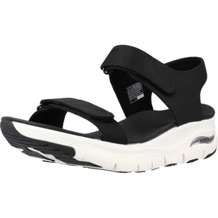 Buty Kobieta Skechers Arch Fit Touristy czarny - Sandały damskie - miniaturka - grafika 1