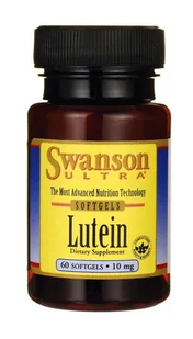 Swanson Luteina ULTRA 10 mg (60 sg) Wzrok Oczy Swanson sw-075 - Wzrok i słuch - miniaturka - grafika 1