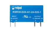 Sterowniki i przekaźniki - Relpol Przekaźnik półprzewodnikowy jednofazowy 2A 18-32V DC RSR30-D24-A1-24-020-1 2611990 2611990 - miniaturka - grafika 1
