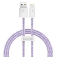 Kable USB - Baseus Kabel USB do Lightning Dynamic 2.4A 1m fioletowy) - miniaturka - grafika 1