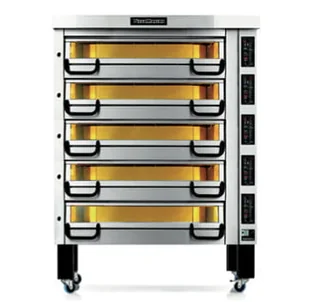 Pizza Master PM 735ED - Piec do pizzy 5-komorowy sterowany elektronicznie - Piece, kotły  i płyty grzejne gastronomiczne - miniaturka - grafika 1