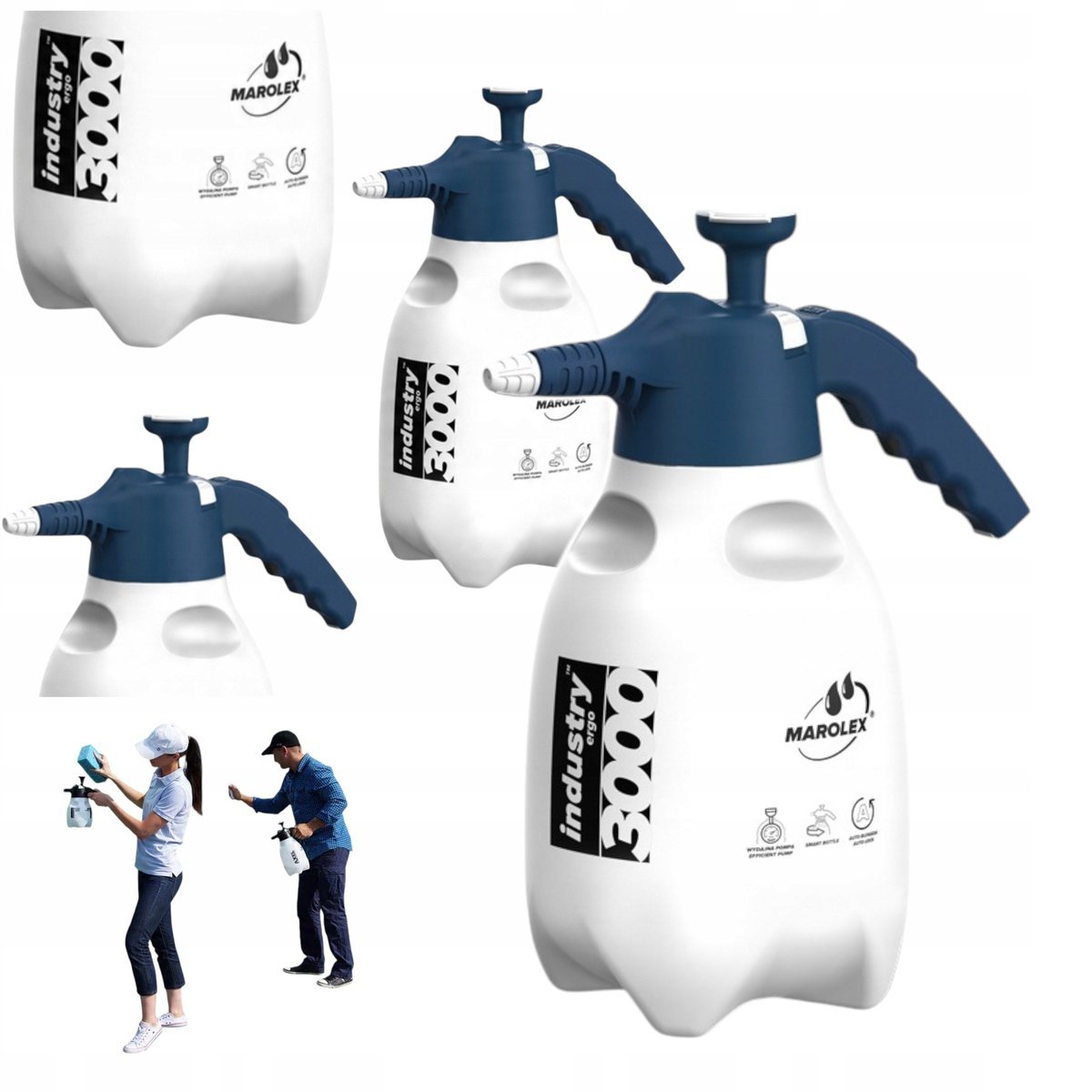 OPRYSKIWACZ CISNIENIOWY RECZNA PIANOWNICA PLYN 3L DO AUTA SAMOCHODU