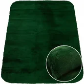Dywany - Miękki Pluszowy Dywan Rabbit Zielony 160X230 Cm - miniaturka - grafika 1