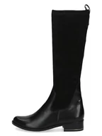 Kozaki damskie - Caprice Kozaki w kolorze czarnym - miniaturka - grafika 1