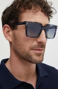 Okulary przeciwsłoneczne - Michael Kors okulary przeciwsłoneczne ABRUZZO męskie kolor granatowy 0MK2217U - miniaturka - grafika 1