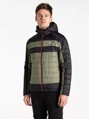 Kurtki męskie - Dare 2b Kurtka pikowana "Touring II" w kolorze oliwkowo-czarnym - miniaturka - grafika 1