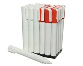 Dekoracje domu - Marker pisak do malowania po oknach czerwony biały - miniaturka - grafika 1