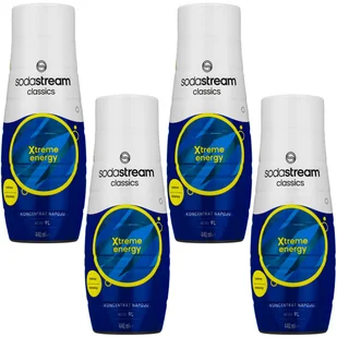 4x Syrop do SodaStream Xtreme Energy 440ml - Syropy i koncentraty owocowe - miniaturka - grafika 1