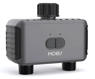 MOES Inteligentny podwójny zawór do nawadniania ogrodu Bluetooth - Systemy inteligentnych domów - miniaturka - grafika 1