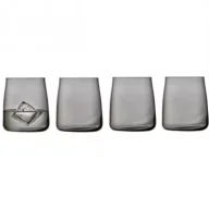 Szklanki - Lyngby Glas Szklanki do wody ze szkła kryształowego Smoke 31568 4 x 420 ml - miniaturka - grafika 1