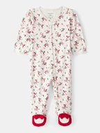 Śpiochy dla niemowląt - carter's Śpioszki w kolorze kremowym - miniaturka - grafika 1