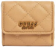 Portfele - Guess, Guess, Textile Wallet, SWQB8558440, Beige, For Women For Women - miniaturka - grafika 1