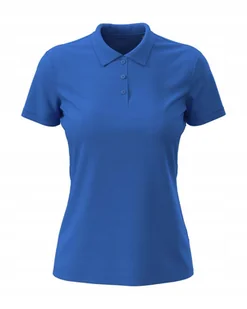 Koszulka damska polo T-shirt Polówka Stedman ST9160 Bright Royal XL - Koszulki i topy damskie - miniaturka - grafika 1