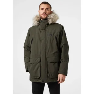 Męska kurtka Helly Hansen Reine Parka utility green - L - Kurtki i kamizelki sportowe męskie - miniaturka - grafika 1