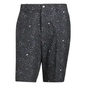 Golf - Męskie spodenki golfowe Adidas Ultimate365 Flag Print black - miniaturka - grafika 1