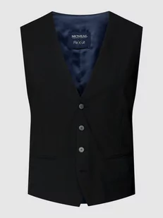 Kamizelka z lamowanymi kieszeniami - Kamizelki męskie - miniaturka - grafika 1