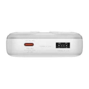 Powerbank Baseus Comet 20000mAh, USB do USB-C, 22.5W (biały) - Powerbanki - miniaturka - grafika 5