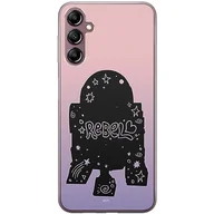 Etui i futerały do telefonów - ERT GROUP etui na telefon Samsung A14 4G/5G, case oryginalny i oficjalnie licencjonowany przez Star Wars, wzór R2D2 005, optymalnie dopasowane, plecki z TPU - miniaturka - grafika 1