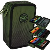 Piórniki - COOLPACK PIÓRNIK TRZYKOMOROWY WYPOSAŻONY GRASS - miniaturka - grafika 1