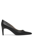 Czółenka - Calvin Klein Szpilki Pump 70 Pointy Hw Bar Lth HW0HW02561 Czarny - miniaturka - grafika 1