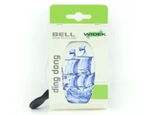 Dzwonki do roweru - Widek Dzwonek rowerowy DING DONG DELFT BLUE sailing boat połysk 1szt. (NEW) A-WDK-004287 - miniaturka - grafika 1