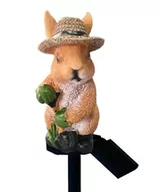 Lampy ogrodowe - SOLARNA LAMPA OGRODOWA LED w kształcie Królika 2W IP67 ZD50P - miniaturka - grafika 1