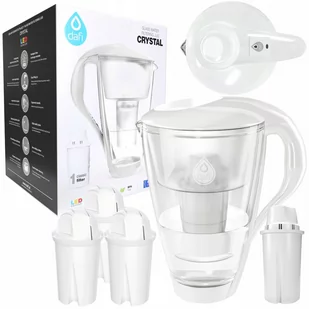 Dzbanek Filtrujący Dafi Crystal + 3X Filtr Wessper - Dzbanki filtrujące - miniaturka - grafika 1