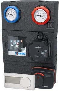 Grupa pompowa z zaworem mieszającym i siłownikiem ESBE GRC221 CRC217+VRG432-25-WILO - Pompy obiegowe c.o. - miniaturka - grafika 1