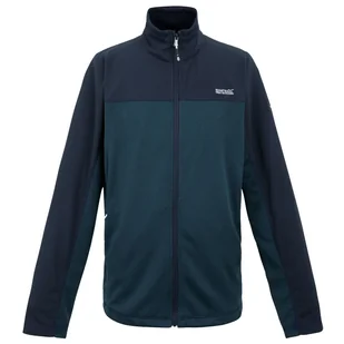 Męska bluza Regatta Highton Full Zip Midlayer Rozmiar: XXXL / Kolor: niebieski - Bluzy sportowe męskie - miniaturka - grafika 1